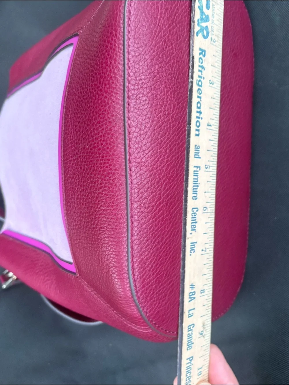 kate spade Two-Tone Magenta & Light Pink Leather Crossbody